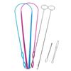 Metal Sewing Loop Kit Blue Metal Tweezers Loop Turner Tool  Flexible Drawstring Threader