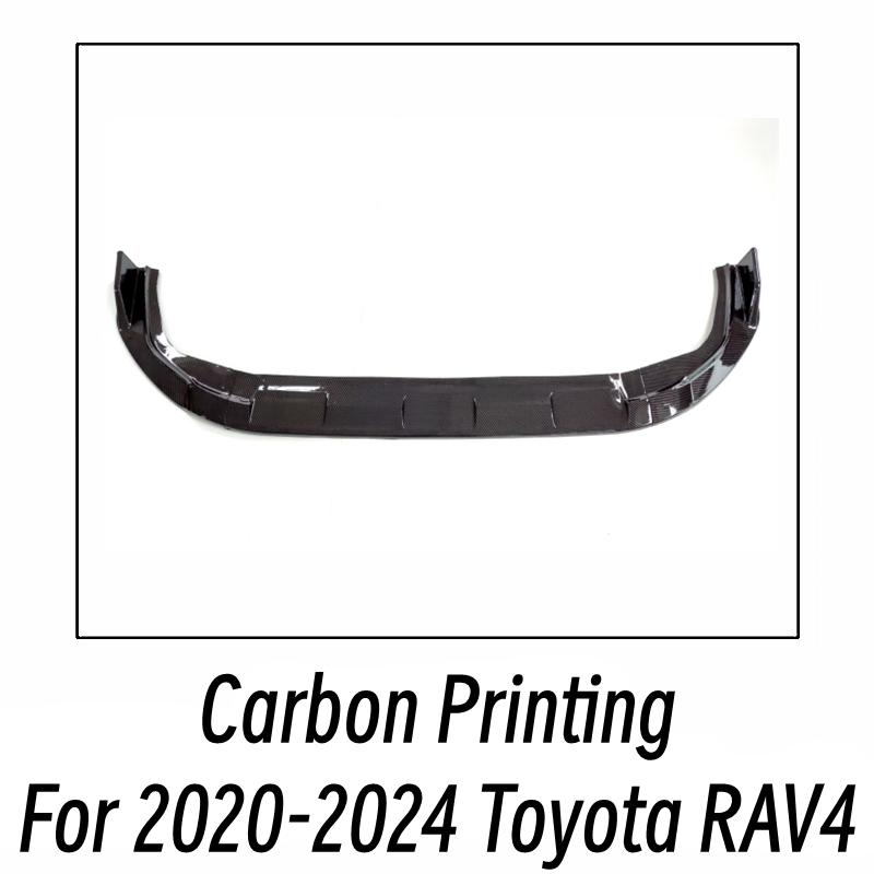 Для Toyota RAV4 2020 2021 2022 2023 2024 Передний сплиттер бампера Губа Спойлер-подбородок Диффузор Защита Защитный кожух Автомобильные аксессуары Детали