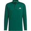 Aeroready Golf Long Sleeve Polo Shirt Men Tops Forest-Green IM6416