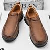 Мода Высокое Качество Мужские Повседневные Кожаные Офисные Лоферы Уличные Нескользящие Прогулочные Балетки Деловая Обувь Классическая Рабочая Офисная Обувь для Вождения