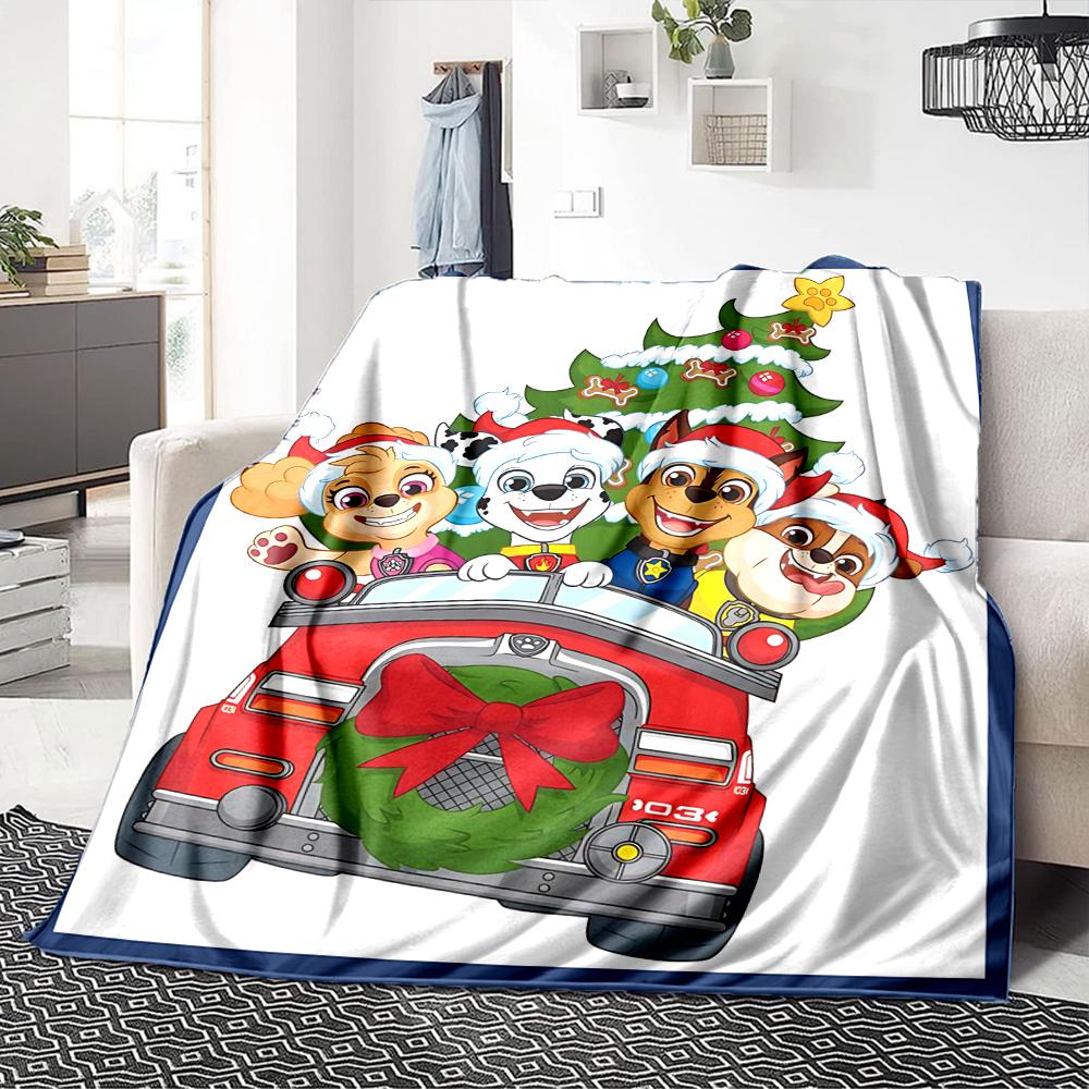 1Pc Animal Party Night Blanket Soft Throw Blanket For Home Bedroom Bed Sofa Travel Office Solid Christmas Blanket