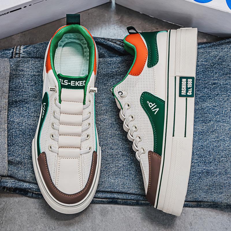 Мужская мода, повседневная низкая обувь для скейтбординга, удобные кроссовки для мальчиков, студенты, трендовая мягкая подошва, классическая дышащая нескользящая спортивная обувь