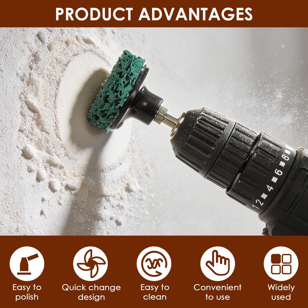 47pcs 2 Inch Strip Discs For Angle Grinder Paint Stripper Wheel Rust Stripper Disc Quick Abrasive Discs Paint Rust Remover