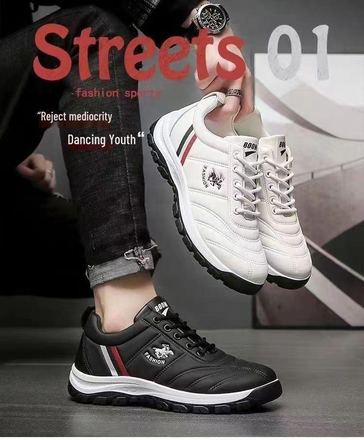 Мужские дышащие износостойкие нескользящие кроссовки 2024 года: Мягкая подошва и дезодорант, идеально подходят для весны и осени