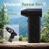 Турбореактивный вентилятор Violent Fan Мощная воздуходувка Высокомощный канальный вентилятор Мини турбореактивный вентилятор 990000 об/мин Сильный ветер 60 м/с Турбовентилятор