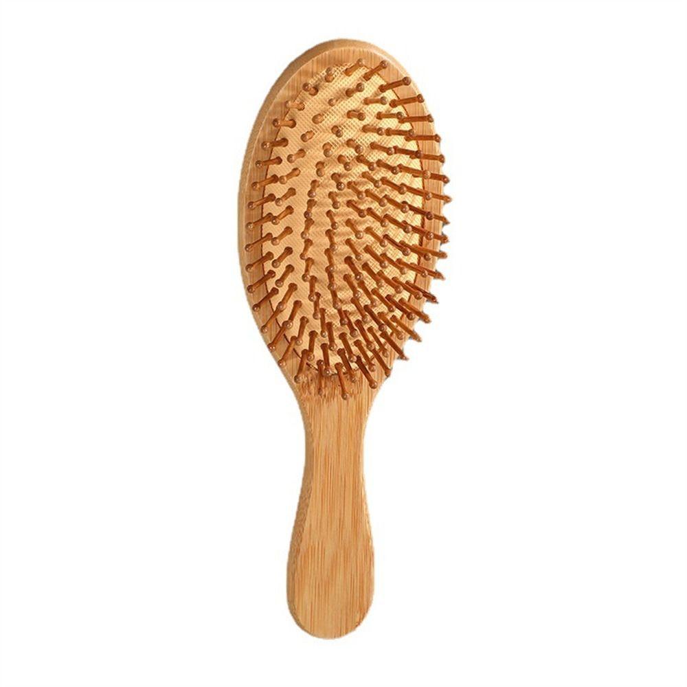 Massage Brush Wood Comb Air Cushion Hair Brush Barber Accessories Bamboo Comb  Head Massage