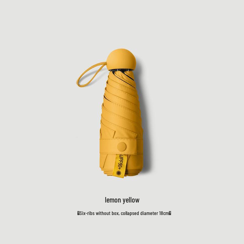 Скидка 50% на женский складной зонт от солнца с защитой от УФ-лучей - Ультралегкий, для дождя или солнца