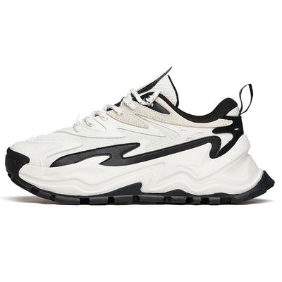 Горячие ретро амортизирующие износостойкие низкие папины туфли женские кроссовки черные белые 122148880R-2