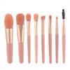 8Pcs Makeup Brush Set Ultra Soft Skin Friendly Synthetic Multifunction Portable Travel Makeup