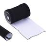 Mitas Cable Management Cover, Approx. 2m, Wiring Cover, Velcro Closure, Tube Sleeve, Reversible, BlackWhite, Under Desk, TV, PC, Convenient Item