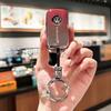 T26Car Key Case Cover Holder Shell For VW Volkswagen Polo Tiguan Passat B5 B6 B7 Golf 4 5 6 MK6 Jetta Lavida Keychain Accessories