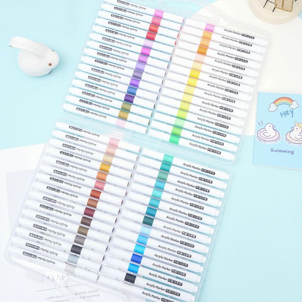 Рисование, художественная живопись, маркеры, ручки, водонепроницаемые многоцветные маркеры, набор ручек-кистей, товары для рукоделия