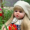 Реалистичная силиконовая кукла Reborn для малышей 60 см, игрушка для девочек, виниловая принцесса для малышей с тканевым телом Bebe, подарок на день рождения