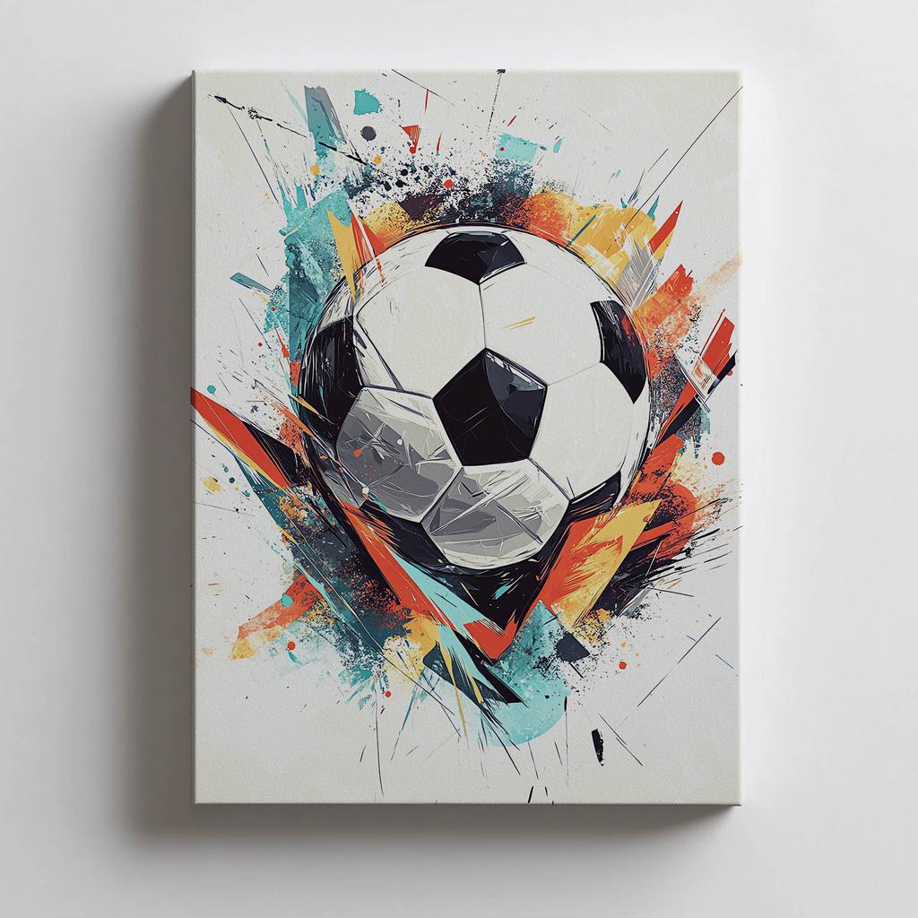 Plakat Piłkarska Energia Plakat Piłkarska Energia, 50X70 Cm, Bez Ramy, Papier Matowy 230 Gsm