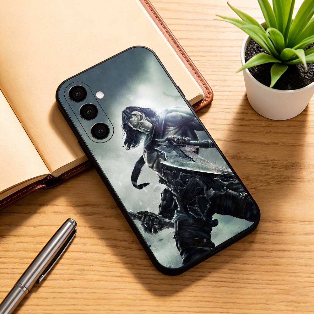 Чехол для телефона D-Darksiders для Samsung Galaxy A73,A72,A71,A70,A53,A52,A51, Мягкий силиконовый черный чехол