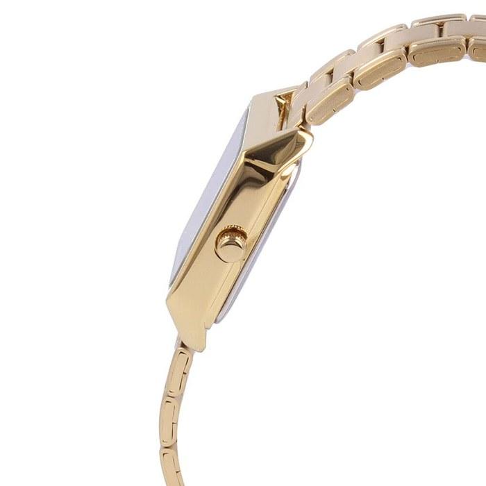 CASIO Standard LTP-V007G-9B Women's Analog Square Gold Watch