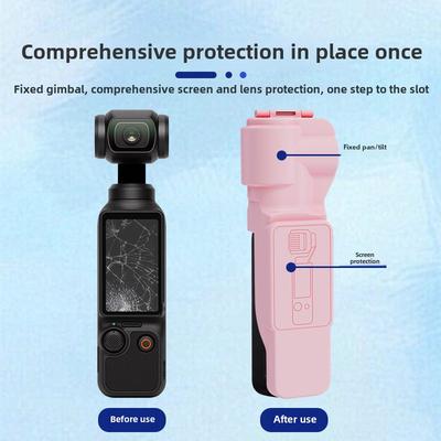 2025 Подходит для DJI OSMO POCKET 3 Крышка объектива, PTZ-камера Защитная пленка для экрана Устойчивые к царапинам аксессуары