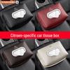 Подходит для моделей Citroen: C3, C4, Elysee, C5, C5 Aircross, C6 - Коробка для салфеток, Бардачок, Карман для салфеток на спинке сиденья.