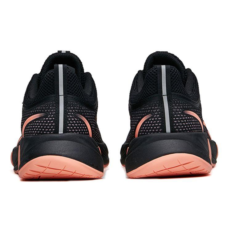 Anta Дышащие кроссовки с низким верхом женские кроссовки черные розовые 122145523-4