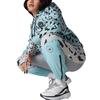 Adidas X Stella McCartney Printed Hooded Sweatshirt Women Hoodies Aqua-Green HA8909
