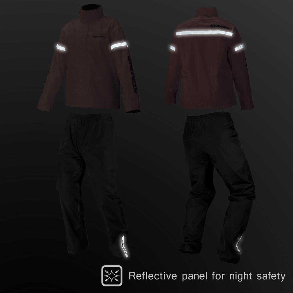 KOMINE Мотоциклетный стандартный дождевик 896 Дождевая экипировка Черный L RK-543 03-543 Мужской