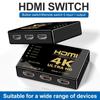 4K HDMI-переключатель 5 в 1 Out HDMI-совместимый адаптер-сплиттер-переключатель HD-MI Селектор Адаптер видеоприставки с ИК-пультом дистанционного управления для ПК HDTV DVD PS4