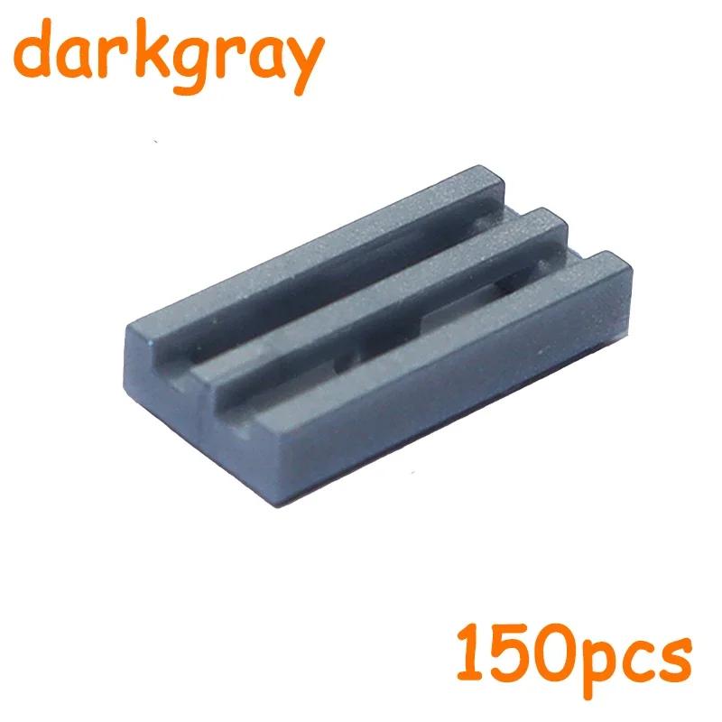 2412 30244 Building Blocks 150pcs MOC Parts Brick Tile Modified Special 1 x 2 Grille Assemble Particles