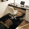 Lord of the Rings: Return of the King Poster Print Office Mat Home Decor Office Desk Chair Rugs Chair Carpet for office Chair Mat Gift For H