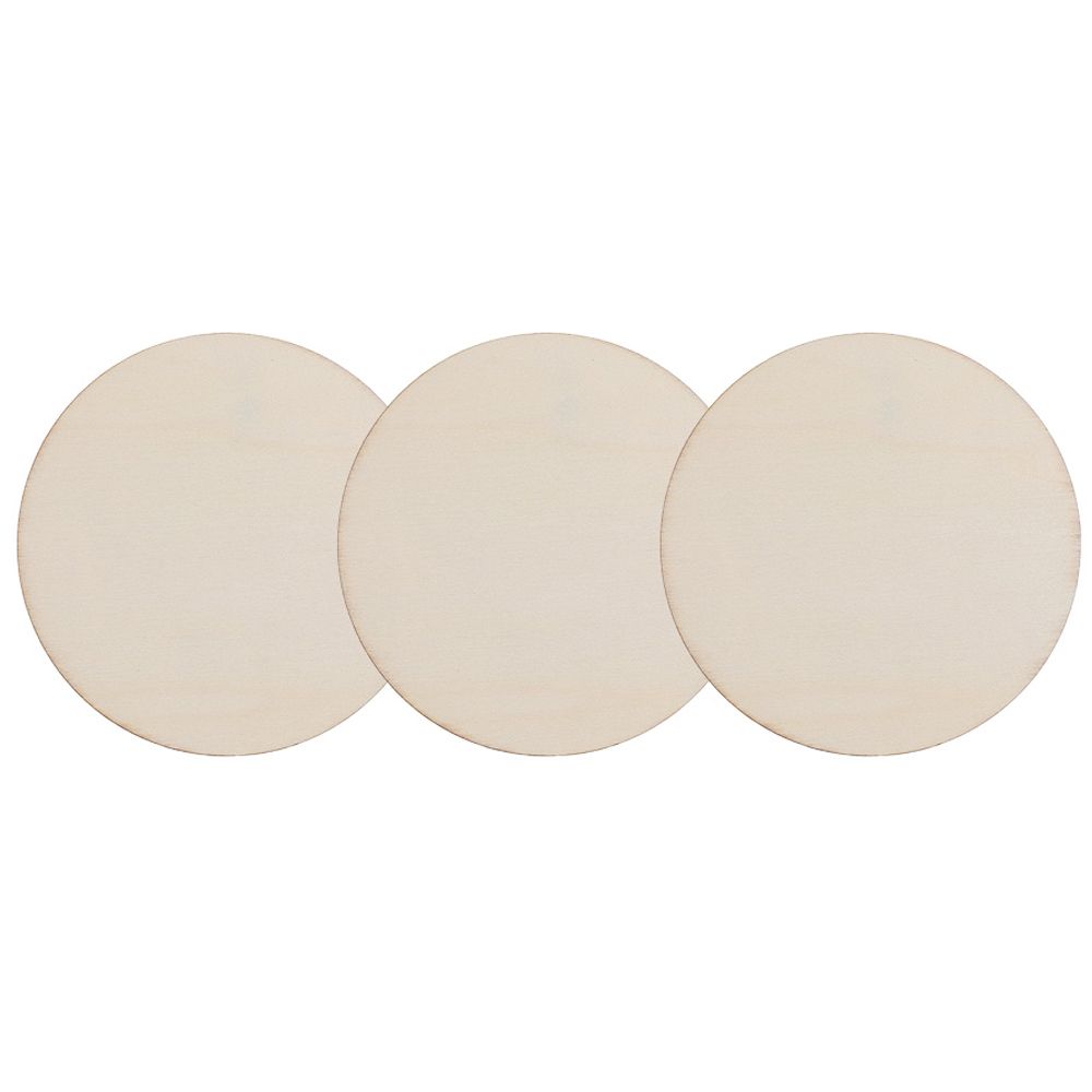 Товары для вечеринок Деревянные бирки DIY Письменные деревянные круги Круглые деревянные детали Пустая табличка Орнамент