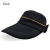 Summer Breathable Foldable Wide Brim Bucket Hat Empty Top Cap Panama Hat Sun Cap