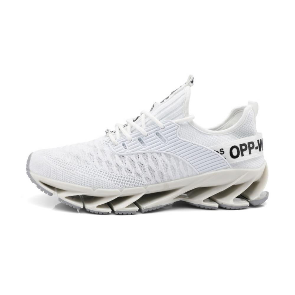 Мужские тренировочные кроссовки Дышащая сетка Модные спортивные кроссовки для бега Подошва 'Рыбья чешуя'