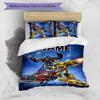 3pcs Transformers Cover Set - Personalized Name, HD Printed Bedding with 1 Cover and 2 Pillowcases - Perfect for Home Decor, Easy Care