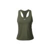 Swoosh Solid Medium Support Quick-Dry Sports Tank Top Women Tops Khaki-Green DV9898-325