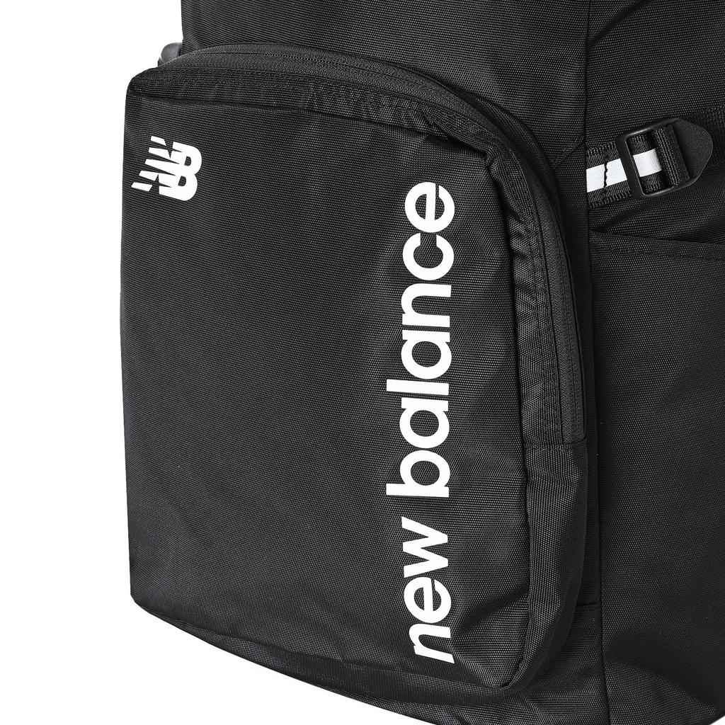 New Balance 30L Backpack Large Perfect for Club 30L A4 Size LAB55616 BKW OSZ Top-Loading (LAB55616) - Capacity, School, Activities, Black, Capacity,
