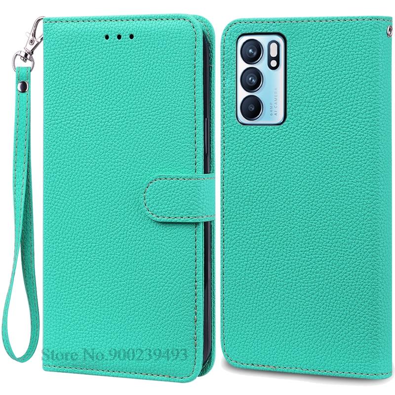Для OPPO Reno 6 чехол-кошелек кожаный флип-чехол для OPPO Reno 6 5G чехол OPPO Reno 6 Pro 5G чехол для телефона Reno6 Pro Plus Coque Fundas