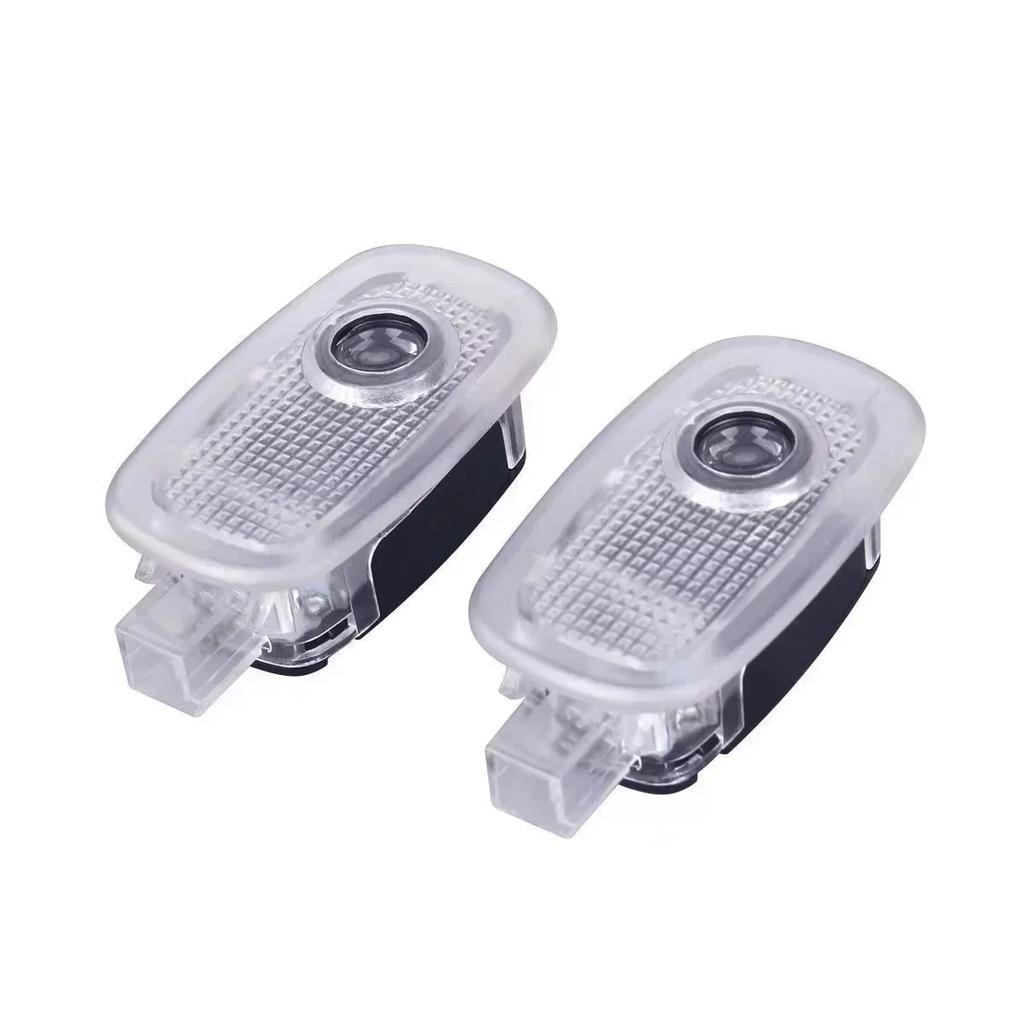 Car Sticker For Benz AMG 2pcs LED Car Doo Projection Welcome Lamp logo light For Mercedes Benz Maybach S Class W221 W222 W223 S