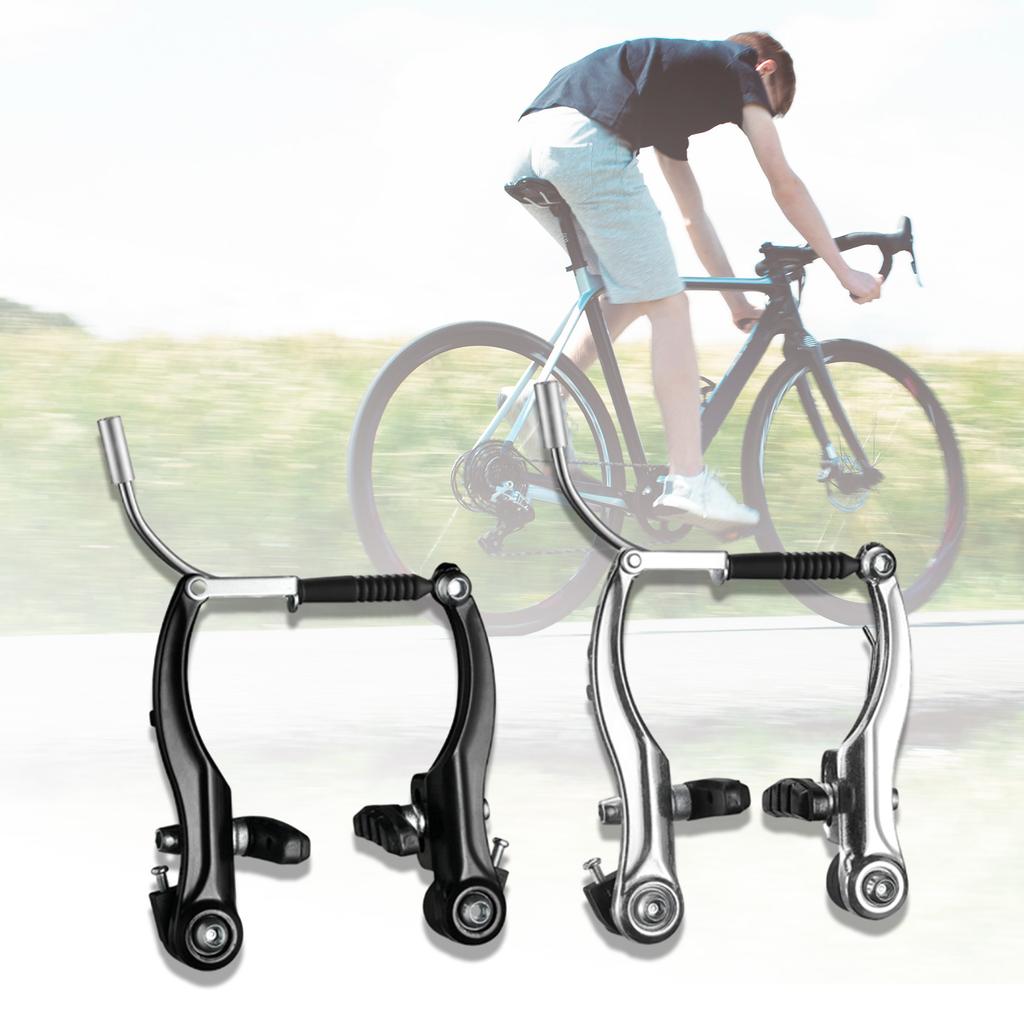 2 шт. Универсальный передний и задний тормозной суппорт для велосипеда Замена Велосипедный тормозной комплект Рычаги тормоза велосипеда из алюминиевого сплава Комплект V-образных тормозов