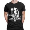 Tara Maclay Strong Like An Amazon Buffy the Vampire Slayer T Shirt  Pure Cotton Tops Unique Short Sleeve Tee Shirt Summer