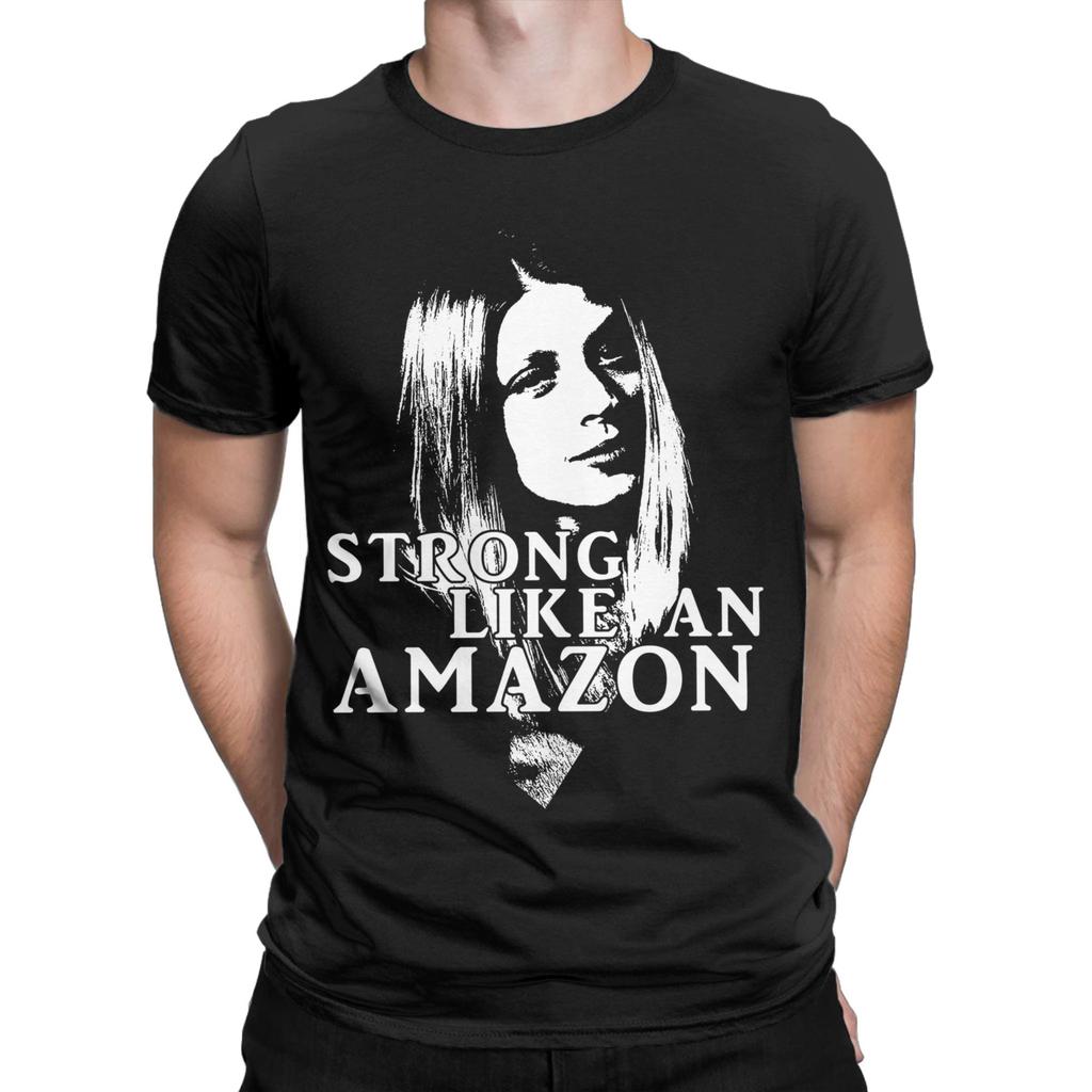 Tara Maclay Strong Like An Amazon Buffy the Vampire Slayer T Shirt Pure Cotton Tops Unique Short Sleeve Tee Shirt Summer