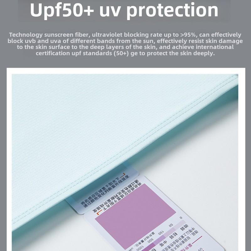 Солнцезащитная рубашка с длинным рукавом UPF50+ для лета, молния YKK для мужчин и женщин, одежда с защитой от ультрафиолета