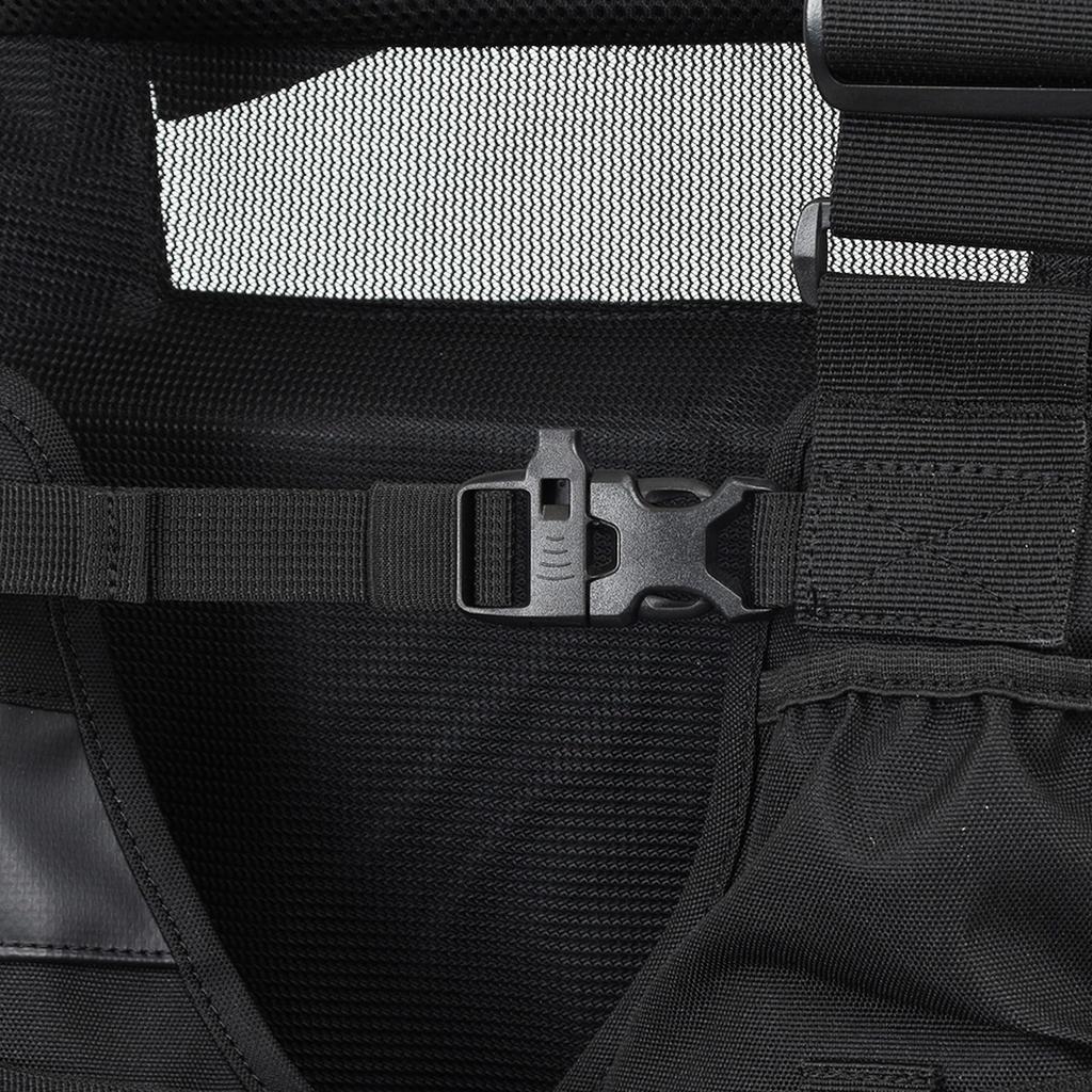 Жилет для рыбалки RBB Extreme Tide Game Vest полностью черный [Soujin]