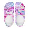 Unisex Printed White EVA Clogs Lightweight Breathable Slip On Garden Shoes Summer Beach Pool Bathroom Casual Sandals Shower Use