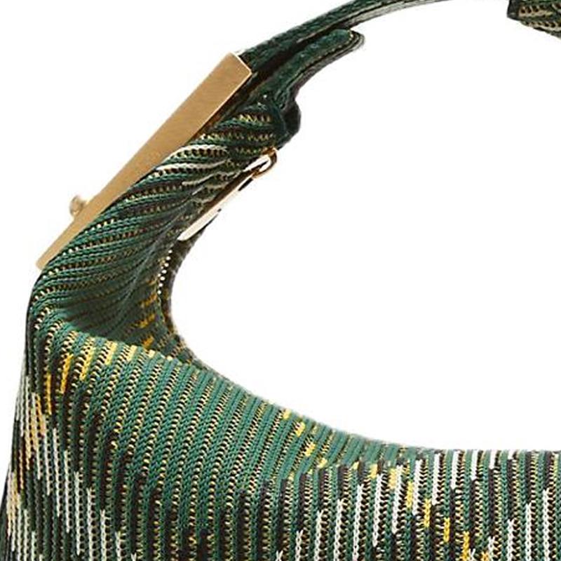Burberry Peg Letter Logo Zipper Plaid Design Nylon Tote Bag Medium Women Tote Bag Ivy-Green 80820471