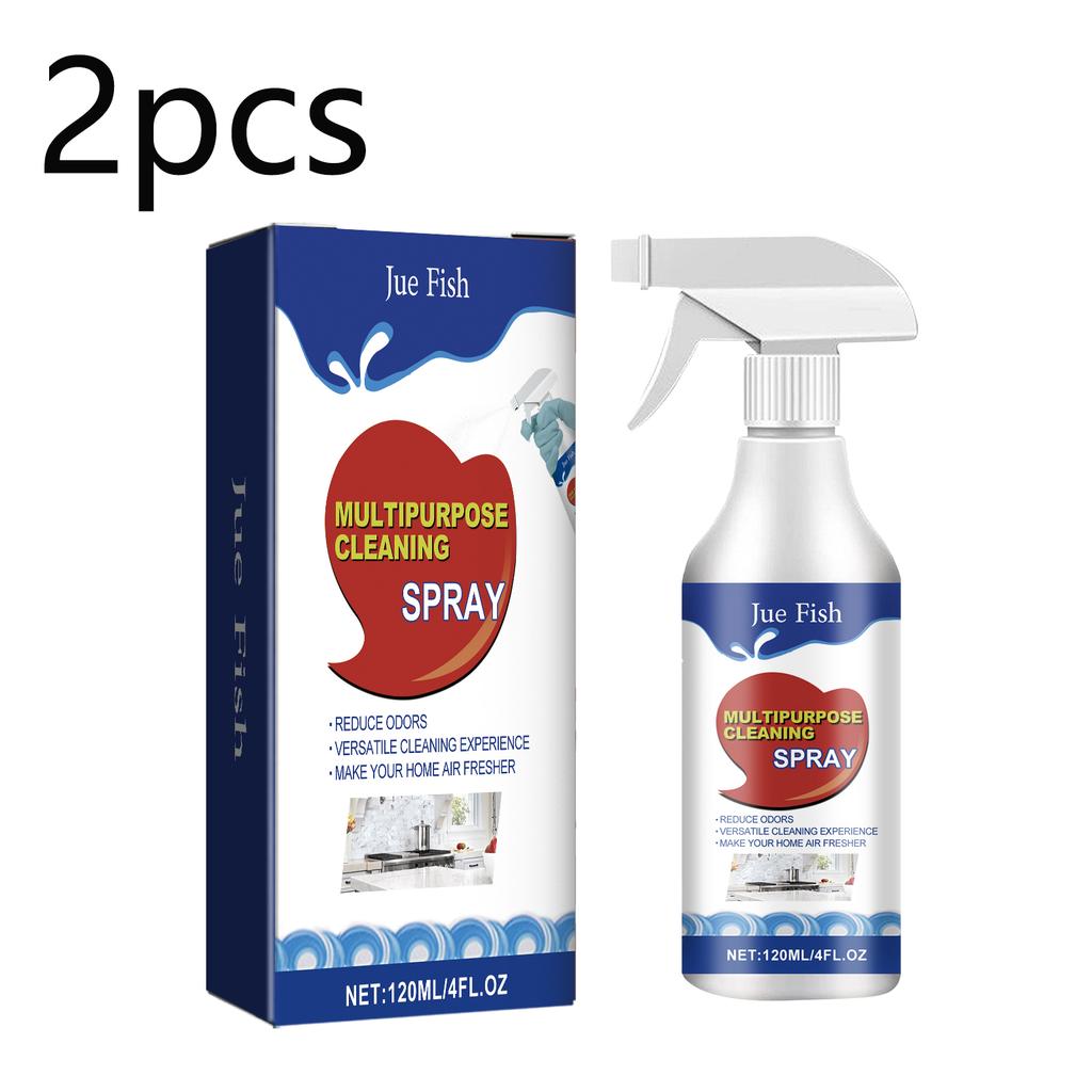 Multi-Purpose Cleaning Spray - Multi-Effect Household Cleaner for Heavy Grease In Kitchen & Tile Stains