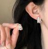 Серьги-клипсы с французским жемчугом: Роскошный, Элегантный, Не требует прокола, Дизайн с москитной спиралью, Новинка 2026 для женщин