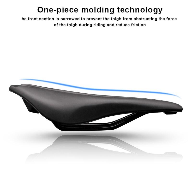 Велосипедное седло из искусственной кожи, мягкое, удобное, полое, сверхлегкое, ударопрочное, для горного велосипеда, подушка, аксессуары для велоспорта