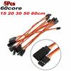 5Pcs Anti-interference Servo Extension Cable Anti-loose Receiver Connection Cable  RC Car