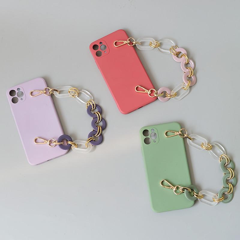 Новый аксессуар для женской сумки, фиолетовый, зеленый, красный, детали из акриловой смолы, роскошный браслет ручной работы, женский сменный браслет с ручкой для сумки, обруч