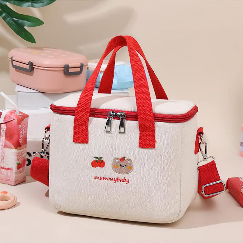 Large Capacity Portable Lunch Bag Outdoor Portable Storage Thickened Insulation Bag