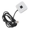 USB Сканер отпечатков пальцев для ПК Распознавание касанием на 360 градусов Быстрое распознавание Биометрический сканер отпечатков пальцев USB-ключ Поддержка для